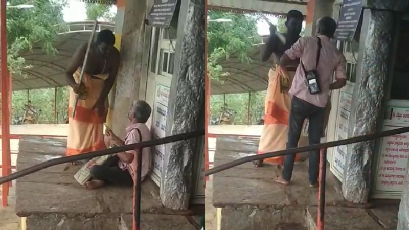 സുരക്ഷാ ജീവനക്കാരന് ക്രൂര മർദനം; ക്ഷേത്ര പൂജാരി പിടിയിൽ