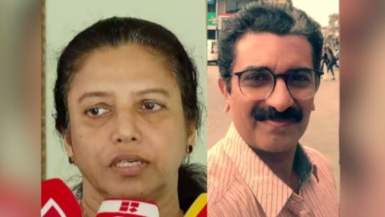 ‘ഞങ്ങളുടെ ജീവിതം നശിപ്പിച്ച പ്രതിയെ അറസ്റ്റു ചെയ്യണം:’ നവീന്റെ ഭാര്യ മഞ്ജുഷ