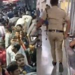 റെയില്‍വേ സ്റ്റേഷനില്‍ തിക്കിലും തിരക്കിലും പെട്ട് അപകടം: 9 പേര്‍ക്ക് പരുക്ക്