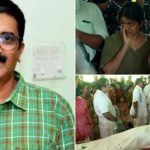 നവീന്‍ ബാബുവിന് വിട നല്‍കി ജന്മനാട്; ചിതയ്ക്ക് തീകൊളുത്തിയത് പെണ്‍മക്കള്‍