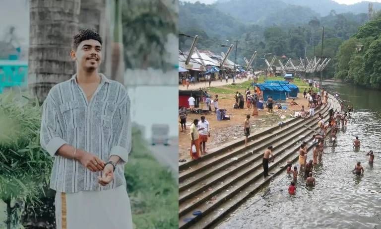 ശബരിമല തീര്‍ഥാടകൻ പമ്പയില്‍ ഒഴുക്കില്‍പ്പെട്ട് മരിച്ചു