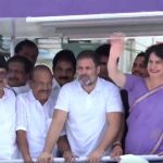 പ്രിയങ്ക ഗാന്ധിക്ക് ഉജ്വല വരവേല്‍പ്പൊരുക്കി വയനാട്; രാഹുലിനൊപ്പം റോഡ് ഷോ