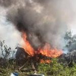 പൂനെയില്‍ ഹെലികോപ്റ്റര്‍ തകര്‍ന്നു വീണ് മൂന്ന് പേർ മരിച്ചു; വീഡിയോ