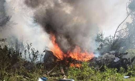 പൂനെയില്‍ ഹെലികോപ്റ്റര്‍ തകര്‍ന്നു വീണ് മൂന്ന് പേർ മരിച്ചു; വീഡിയോ