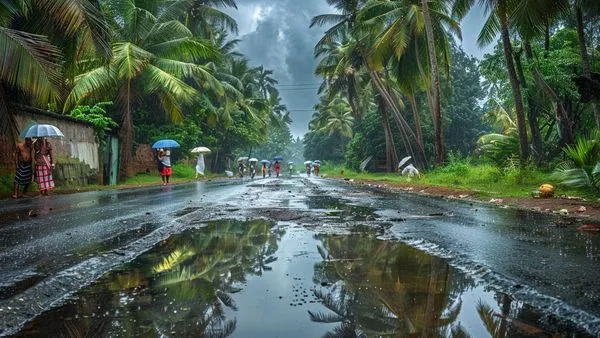 തീവ്രമഴക്ക് സാധ്യതയില്ല; രണ്ട് ജില്ലകളിൽ യെല്ലോ അലർട്ട്