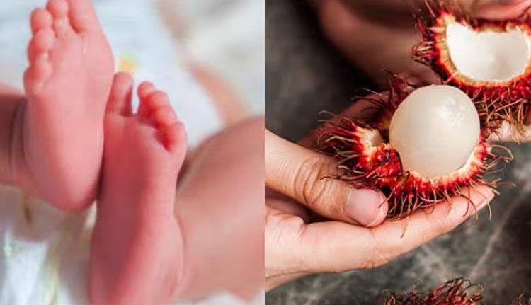 റംബൂട്ടാൻ തൊണ്ടയിൽ കുടുങ്ങി; 5 മാസം പ്രായമുള്ള കുഞ്ഞിന് ദാരുണാന്ത്യം