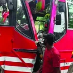 അത്തോളിയിൽ സ്വകാര്യ ബസുകൾ കൂട്ടിയിടിച്ച് അപകടം; നാലുപേരുടെ നില ഗുരുതരം