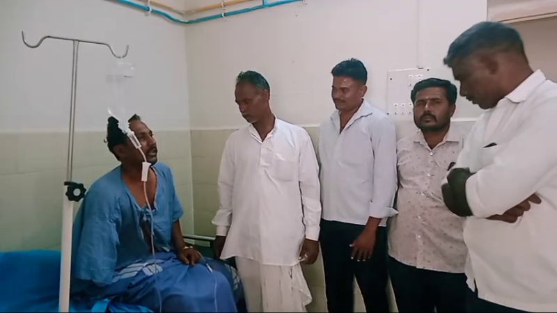 മുതലയുടെ ആക്രമണത്തിൽ കർഷകന് കൈപ്പത്തി നഷ്ടപ്പെട്ടു