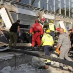 റെയില്‍വേ സ്റ്റേഷന്റെ മേല്‍ക്കൂര തകര്‍ന്നുവീണു; 14 മരണം