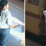 നീങ്ങിത്തുടങ്ങിയ ട്രെയിനില് ഓടിക്കയറാൻ ശ്രമം; വിദ്യാര്ഥിനി പിടിവിട്ട് ട്രാക്കില് വീണു (വീഡിയോ)