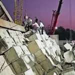 ഗുജറാത്തില്‍ ബുള്ളറ്റ് ട്രെയിന്‍ പദ്ധതിക്കായി നിര്‍മിക്കുന്ന പാലം തകര്‍ന്നു; നിരവധി തൊഴിലാളികൾക്ക് പരുക്ക്