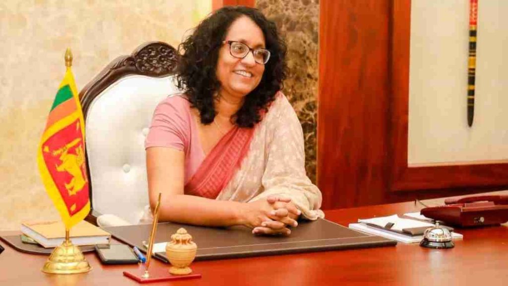 ശ്രലങ്കന്‍ പ്രധാനമന്ത്രിയായി ഹരിണി അമരസൂര്യയെ വീണ്ടും തിര‍ഞ്ഞെടുത്തു