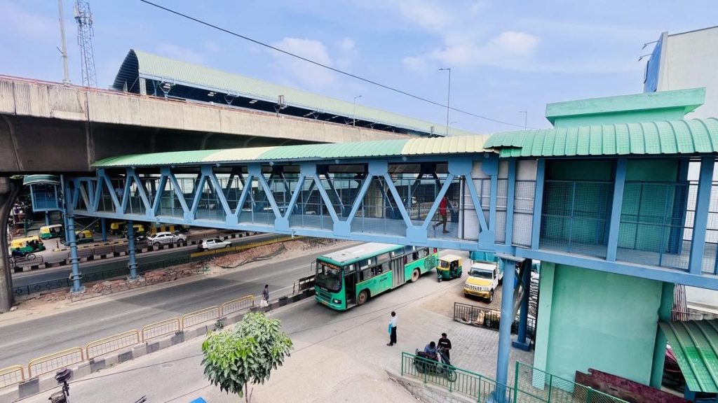 ദാസറഹള്ളി മെട്രോ സ്റ്റേഷന് സമീപമുള്ള ഫൂട്ട് ഓവർബ്രിഡ്ജ് യാത്രക്കാർക്കായി തുറന്നു