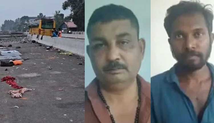 നാട്ടികയിലെ വാഹനാപകടം; രണ്ടുപേരുടെ നില അതീവഗുരുതരം, വാഹനം ഓടിച്ചത് മദ്യലഹരിയിലായിരുന്ന ക്ലീനർ എന്ന് സംശയം, പ്രതികൾക്കെതിരെ മനപൂർവ്വമായ നരഹത്യയ്ക്ക് കേസ്