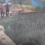 കൊല്ലത്ത് നിര്‍മാണത്തിലിരുന്ന പാലം തകര്‍ന്നു