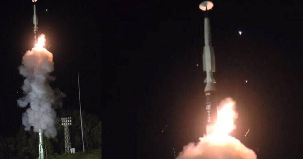 ദീര്‍ഘദൂര ഹൈപ്പര്‍സോണിക് മിസൈല്‍ വിജയകരമായി പരീക്ഷിച്ച്‌ ഇന്ത്യ