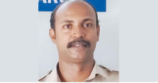 കാറും ബൈക്കും കൂട്ടിയിടിച്ച്‌ പോലീസ് ഉദ്യോഗസ്ഥൻ മരിച്ചു