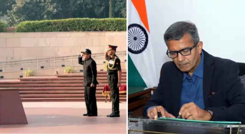 കേന്ദ്ര പ്രതിരോധ മന്ത്രാലയം സെക്രട്ടറിയായി രാജേഷ് കുമാര്‍ സിംഗ് ഐഎഎസ് ചുമതലയേറ്റു