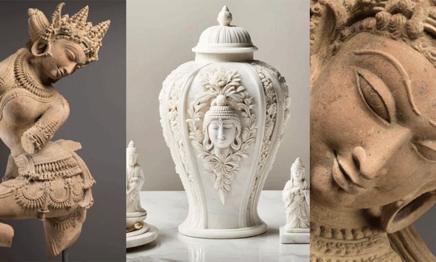 ഇന്ത്യയില്‍ നിന്ന് മോഷണം പോയ 10 മില്യണ്‍ ഡോളര്‍ വിലമതിക്കുന്ന 1400 പുരാവസ്തുക്കള്‍ തിരികെ നല്‍കി അമേരിക്ക