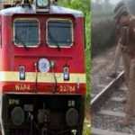 റെയില്പാളത്തില് ഇരുമ്പ് കമ്പിയില് എഞ്ചിൻ കുടുങ്ങി