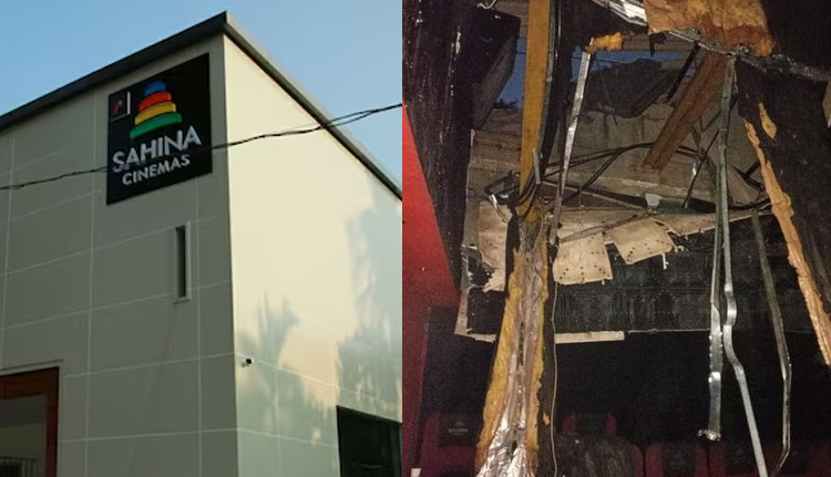 മട്ടന്നൂരില്‍ സിനിമാ തിയേറ്ററിൽ ഷോയ്ക്കിടെ വാട്ടര്‍ ടാങ്ക് തകര്‍ന്നുവീണ് നാലുപേര്‍ക്ക് പരുക്ക്