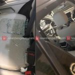 കാറിൽ സഞ്ചരിച്ച മലയാളി കുടുംബത്തിന് നേരേ ആക്രമണം