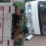 സ്‌കൂള്‍ വിദ്യാര്‍ഥികള്‍ സഞ്ചരിച്ച വാഹനം മറിഞ്ഞ് അപകടം; എട്ടുപേര്‍ക്ക് പരുക്ക്