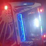 ശബരിമല തീർത്ഥാടകർ സഞ്ചരിച്ച ബസ് മറിഞ്ഞ് അപകടം; അഞ്ച് പേർക്ക് പരുക്കേറ്റു