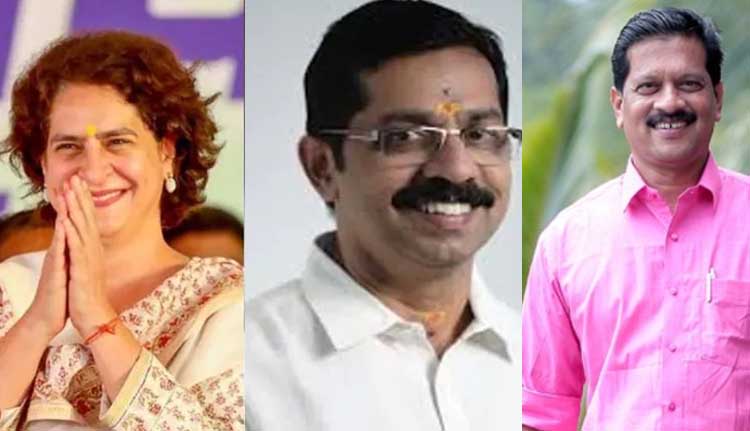 പ്രിയങ്കയുടെ ലീഡ് ഒന്നരലക്ഷം പിന്നിട്ടു; പാലക്കാട് ലീഡ് തിരിച്ചെടുത്ത് ബിജെപി