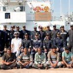 പാകിസ്താൻ പിടികൂടിയ ഏഴ് മത്സ്യത്തൊഴിലാളികളെ അതിസാഹസികമായി രക്ഷിച്ച് ഇന്ത്യൻ കോസ്റ്റ് ഗാർഡ്