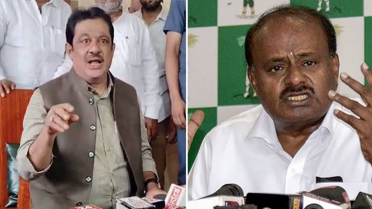 കുമാരസ്വാമിക്ക് നേരെ മന്ത്രിയുടെ അധിക്ഷേപം; രൂക്ഷവിമര്ശനവുമായി ജെഡിഎസ്