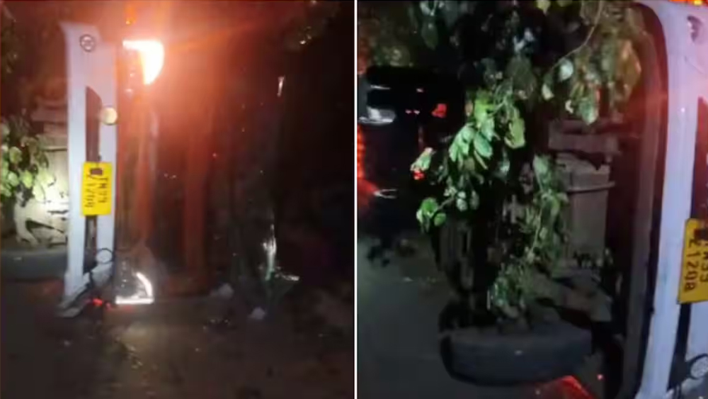 നിയന്ത്രണം വിട്ട ലോറി പാഞ്ഞുകയറി; ബസ് സ്റ്റോപ്പിൽ കിടന്നുറങ്ങിയ യുവതി മരിച്ചു