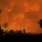 പെട്രോള്‍ പമ്പിനുള്ളില്‍ വാഹനത്തിന് തീപിടിച്ചു; നാല് പേര്‍ മരിച്ചു