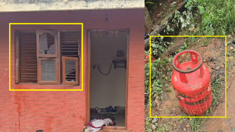 പാചകവാതക സിലിണ്ടർ പൊട്ടിത്തെറിച്ച് മൂന്ന് പേർക്ക് പൊള്ളലേറ്റു