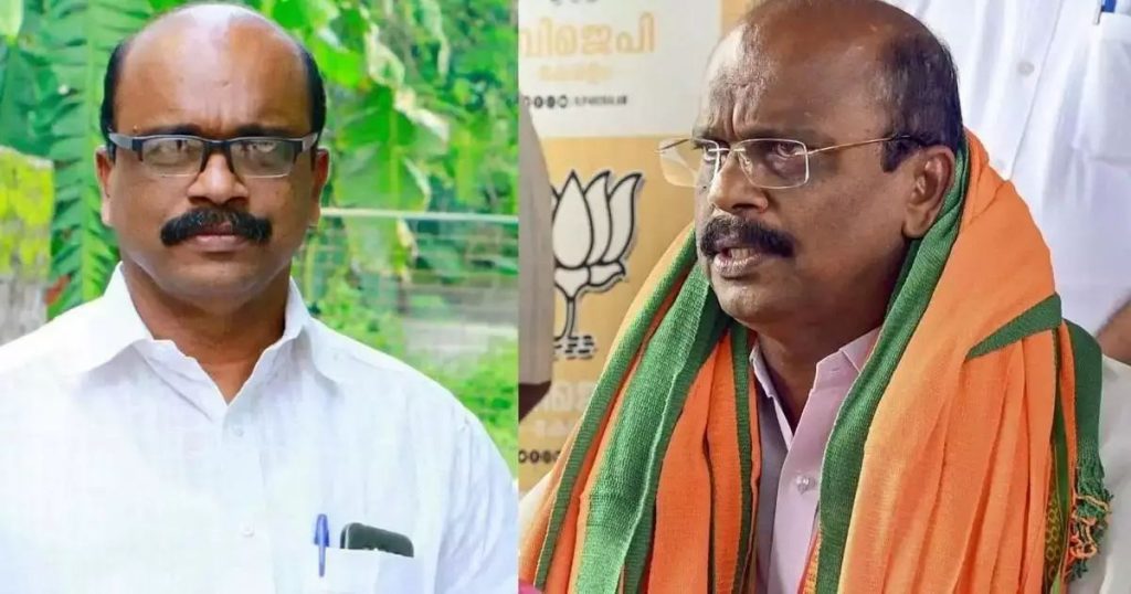 സിപിഎം വിട്ട് ബിജെപിയില്‍ ചേര്‍ന്ന മധു മുല്ലശ്ശേരിക്ക് എതിരെ കേസ്