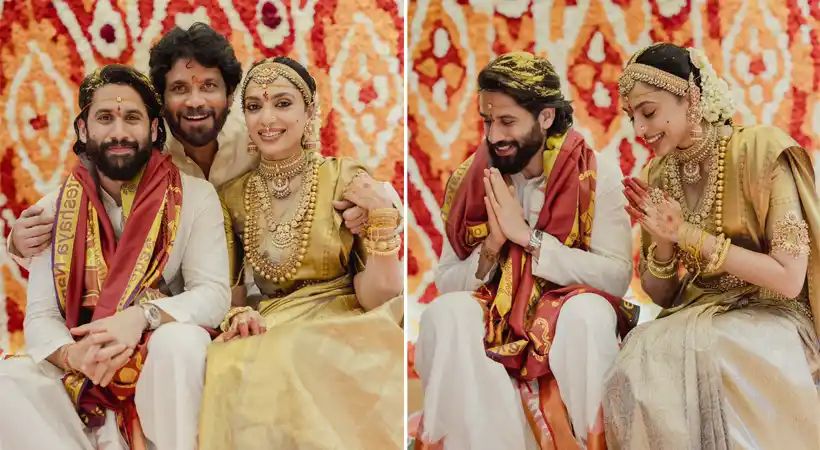 നാഗചൈതന്യയും ശോഭിത ധുലിപാലയും വിവാഹിതരായി