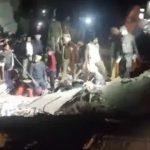 ആറ് നില കെട്ടിടം തകര്‍ന്നു: ഒരു മരണം