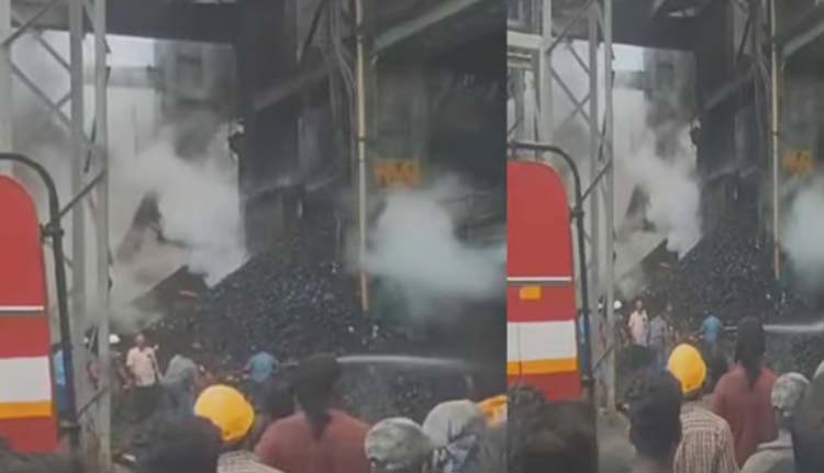 സേലത്ത് താപവൈദ്യുത നിലയത്തിൽ വൻ തീപിടുത്തം: രണ്ട് തൊഴിലാളികൾക്ക് ദാരുണാന്ത്യം