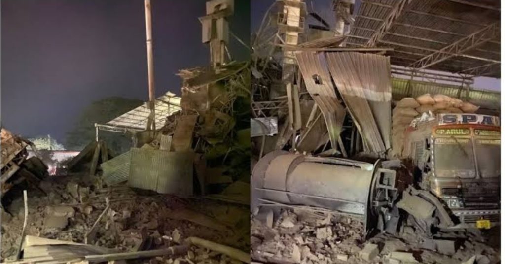 റൈസ് മില്ലിൽ ബോയിലർ പൊട്ടിത്തെറിച്ച് അപകടം; ഏഴ് പേർക്ക് പൊള്ളലേറ്റു