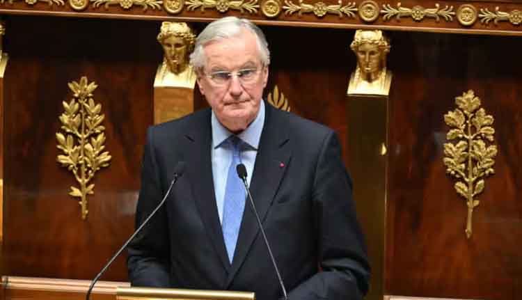 ഫ്രഞ്ച് സര്‍ക്കാര്‍ നിലംപതിച്ചു; ബാര്‍ണിയയ്‌ക്കെതിരെ പ്രതിപക്ഷത്തിന്റെ അവിശ്വാസ പ്രമേയം പാസായി