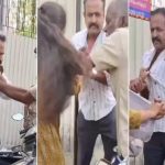 തനിച്ച് വീട്ടിലേക്ക് വരാൻ ആവശ്യപ്പെട്ടു; ജയിലറെ നടുറോഡിൽവെച്ച് ചെരുപ്പൂരി തല്ലി പെൺകുട്ടി