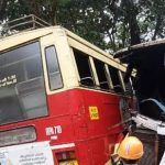 കണ്ണൂരില്‍ കെഎസ്ആര്‍ടിസി ബസുകള്‍ നേര്‍ക്കുനേര്‍ കൂട്ടിയിടിച്ച് നിരവധി പേര്‍ക്ക് പരുക്ക്