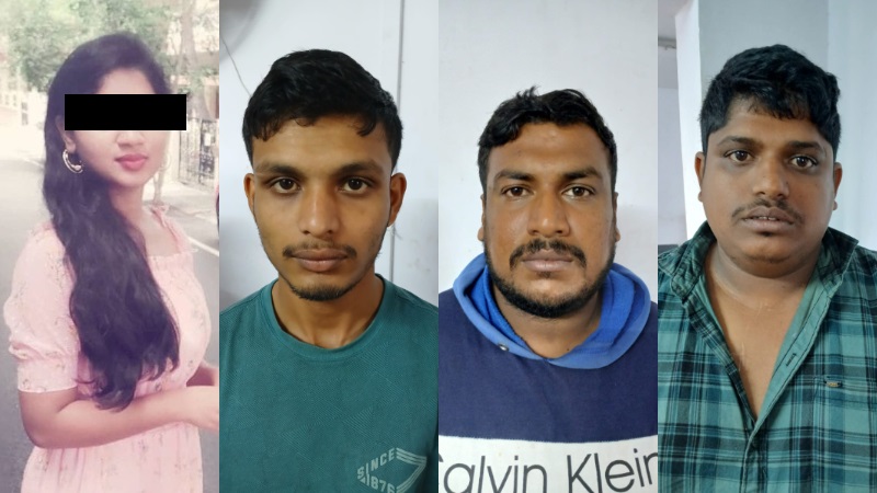 കരാറുകാരനെ ഭീഷണിപ്പെടുത്തി പണം തട്ടി; ഹണി ട്രാപ്പ് സംഘം പിടിയിൽ