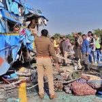 ആഗ്ര-ലക്‌നൗ എക്‌സ്പ്രസ് ഹൈവേയില്‍ വാ​ഹനാപകടം; എട്ട് പേർക്ക് ദാരുണാന്ത്യം