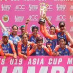 ആദ്യ അണ്ടർ-19 വനിതാ ഏഷ്യാകപ്പിൽ കിരീടം നേടി ഇന്ത്യ