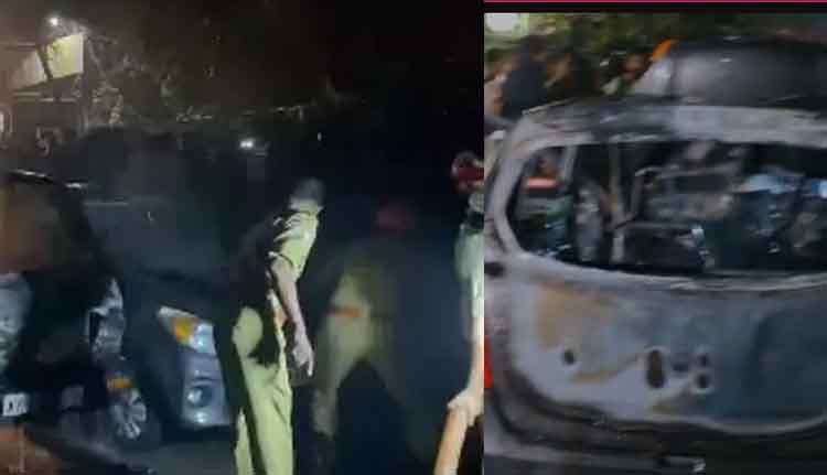 കൊല്ലത്ത് നടുറോഡിൽ ഭര്ത്താവ് യുവതിയെ തീകൊളുത്തി കൊന്നു