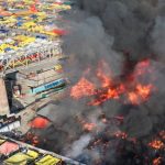 മഹാകുംഭമേളയ്ക്കിടെ വീണ്ടും തീപിടിത്തം; പതിനഞ്ചോളം ടെൻ്റുകൾ കത്തി