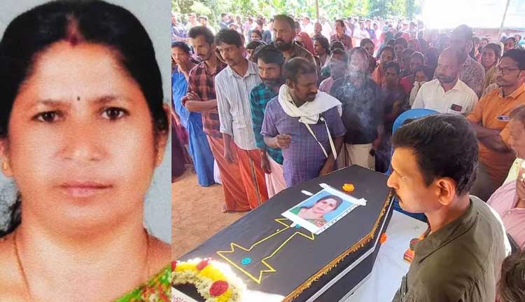 രാധയുടെ മൃതദേഹം സംസ്കരിച്ചു; കടുവയ്ക്കായുള്ള തെരച്ചിൽ ഊര്‍ജിതം