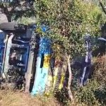 നിയന്ത്രണം വിട്ട ഡീസൽ ടാങ്കർ മറിഞ്ഞു; ഒഴിവായത് വൻ ദുരന്തം