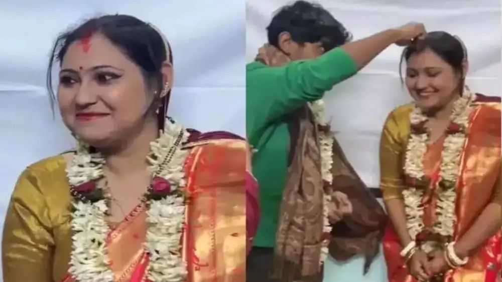 ക്ലാസ്മുറിയില് താലികെട്ട്: വിദ്യാര്ഥിയെ വിവാഹം കഴിച്ച് അധ്യാപിക